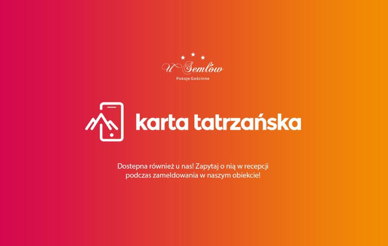 Pokoje Goscinne U Semlow Bańska 외부 사진